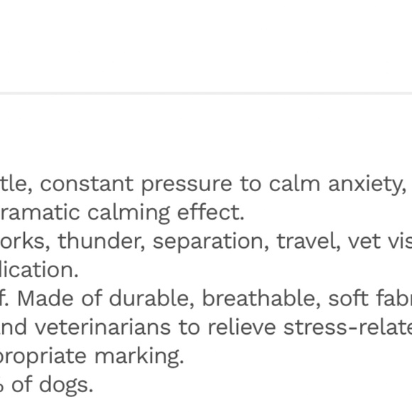 Thundershirt Anxiety Calming Vest for Dogs - NEW in box - Size XS - Picture 4 of 5